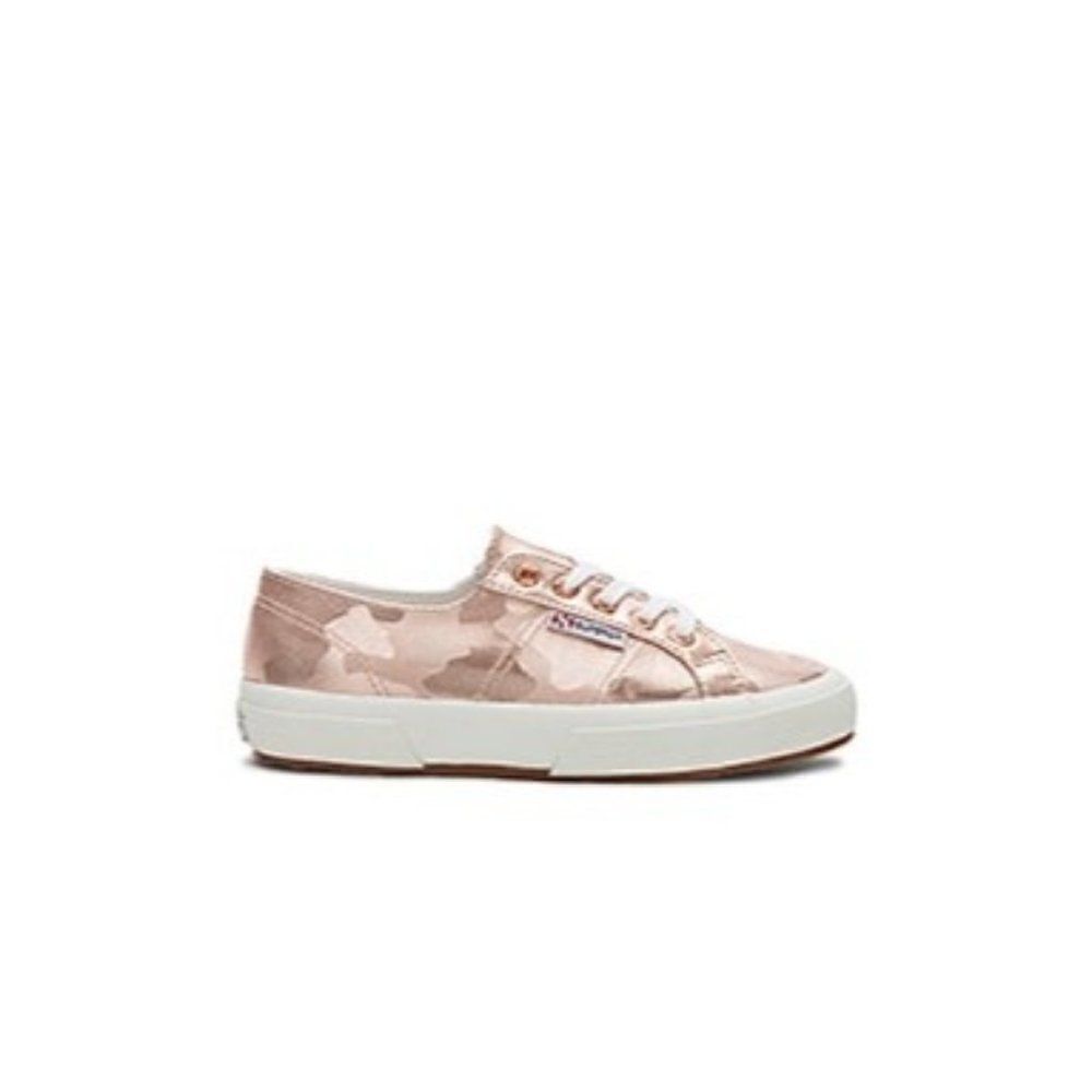 Revolve Superga 2750 Army Chrome Sneaker in Rose Gold Size‎ US 8 EUR 39